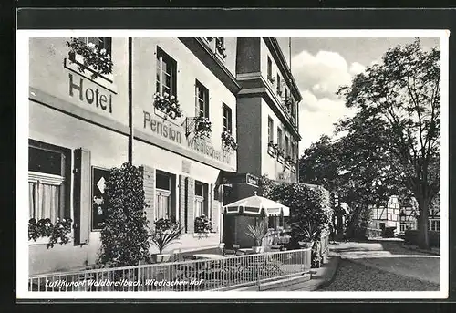 AK Waldbreitbach, Hotel Wiedischer Hof