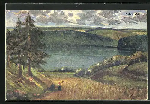 AK Gillenfeld, Pulver-Maar, Gesamtansicht