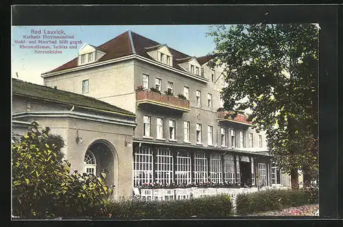 AK Bad Lausick, Kurhaus Hermannsbad