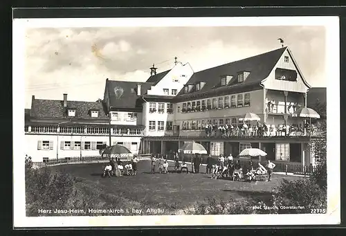 AK Heimenkirch /Bayr. Allgäu, Herz Jesu-Heim