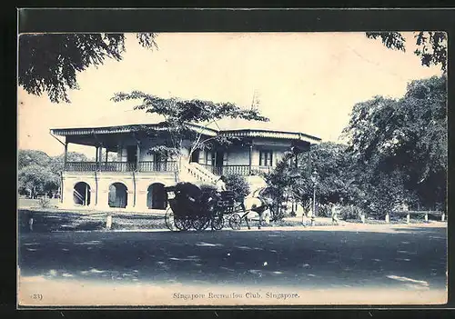 AK Singapore, Singapore Recreation Club, Kutsche