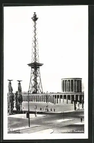 AK Berlin, Funkturm und Ausstellungsgelände