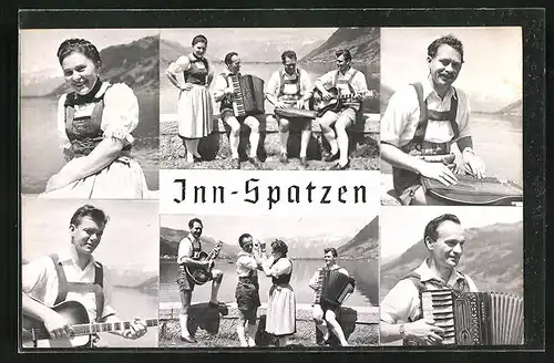 AK Musikgruppe Inn-Spatzen in Tracht