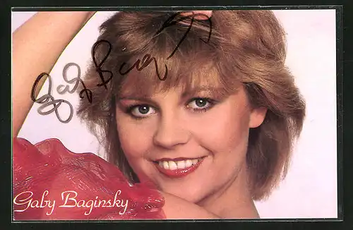 AK Sängerin Gaby Baginsky im Porträt