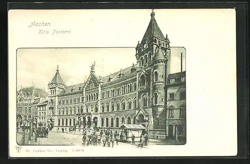 AK Aachen, Kaiserliches Postamt