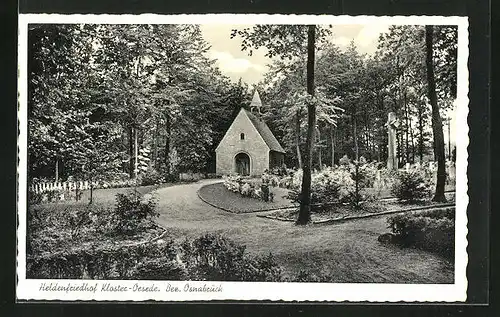 AK Georgsmarienhütte, Kloster Oesede, Heldenfriedhof