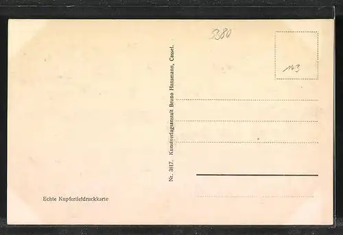 AK Goslar, Hoherweg und grosses heiliges Kreuz