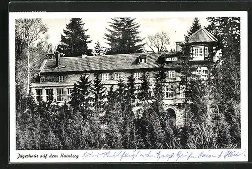 AK Bockenem / Harz, Gasthaus Jägerhaus auf dem Hainberg