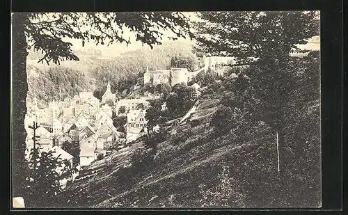 AK Montjoie, Blick von der Hag