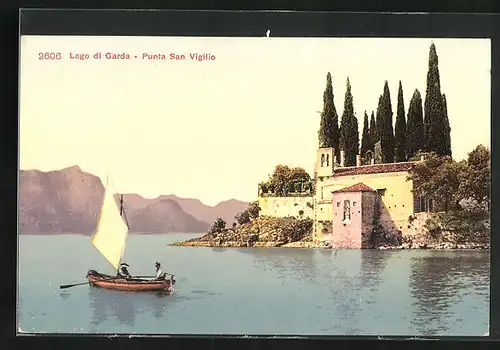 AK Punta San Vigilio, Partie am Lago di Garda