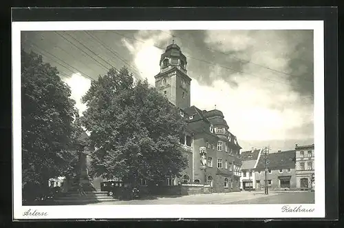 AK Artern, am Rathaus
