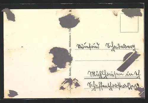 AK Mühlhausen i. Th., St. Antonii mit Rabenturm