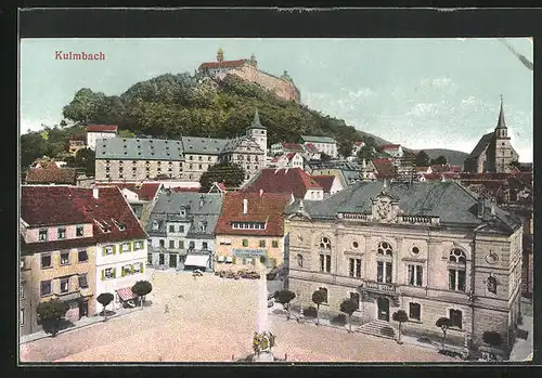 AK Kulmbach, Teilansicht mit Schloss