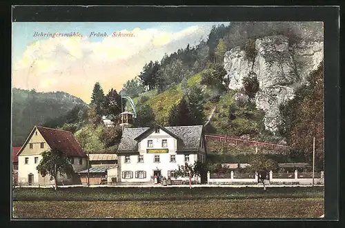 AK Behringersmühle / Fränk. Schweiz, Gasthaus z. Behringersmühle