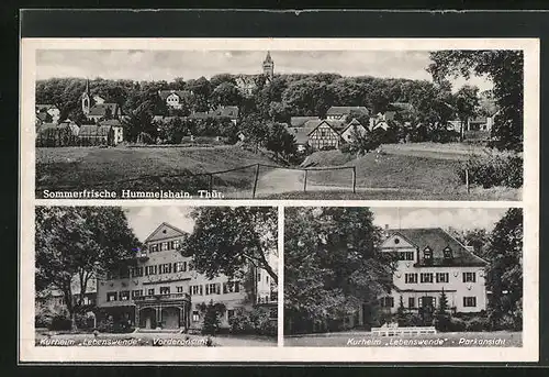 AK Hummelshain / Thüringen, Kurhotel Lebenswende, Gesamtansicht