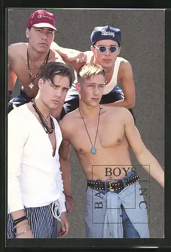 AK Musikgruppe Bad Boys Inc. präsentiert sich in cooler Pose