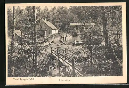 AK Leopoldstal, Silbermühle im Teutoburger Wald