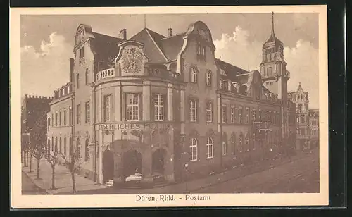 AK Düren / Rhld., Postamt