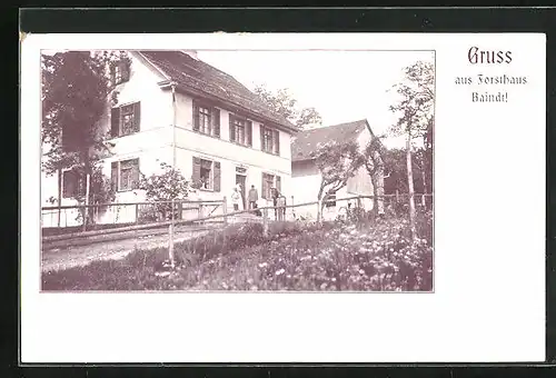 AK Baindt, Gasthof Forsthaus