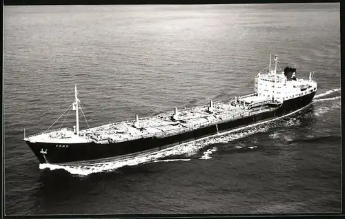 Fotografie Tankschiff Faro auf hoher See