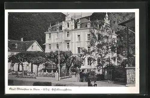 AK Bad Münster am Stein, DAF-Erholungsheim
