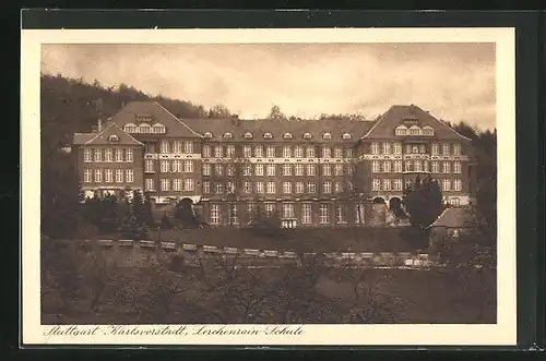 AK Stuttgart-Karlsvorstadt, Lerchenrain Schule