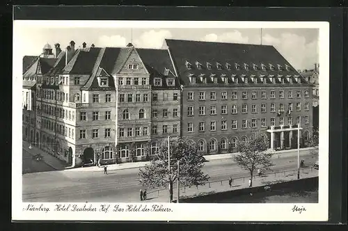 AK Nürnberg, Hotel Deutscher Hof, Das Hotel von 