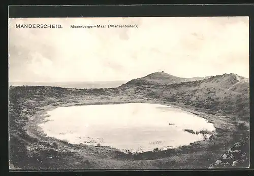 AK Manderscheid, Blick auf das Mosenberger-Maar