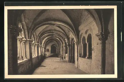 AK Bronnbach a. d. T., Östlicher Kircheingang des ehemaligen Klosters