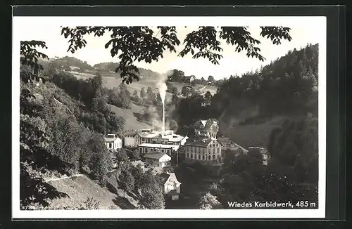 AK Freyung v. Wald, Blick auf das Wiedes Karbidwerk