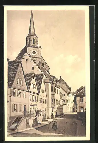 AK Kulmbach, Obere Stadt und Petrikirche
