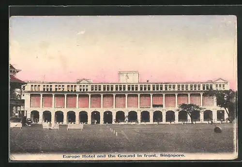 AK Singapore, Europe Hotel and the Graund in front