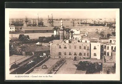 AK Alexandria, General view to the Port