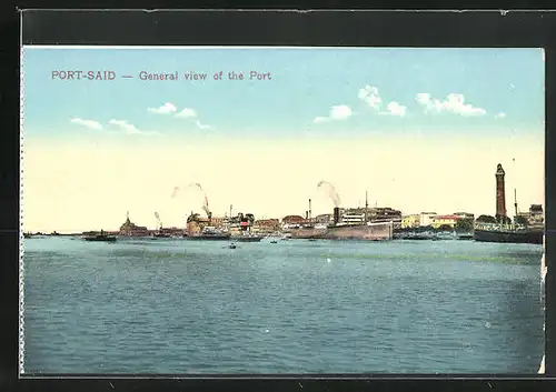 AK Port Said, General view of the Port
