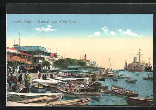 AK Port Said, General view of the Quay