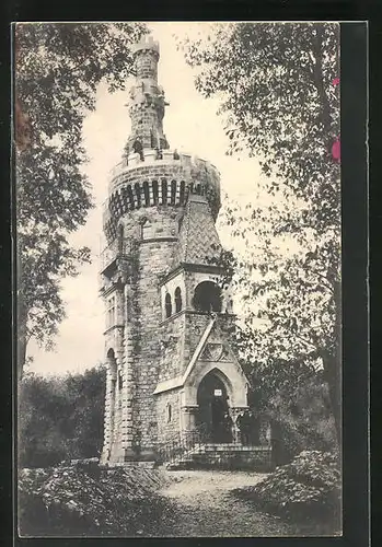 AK Wien, Habsburgwarte des Österreichischen Touristenklubs am Hermannskogel