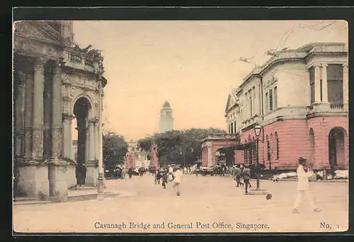 AK Singapore, Cavanagh Bridge and General Post Office