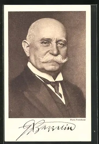 AK Portrait von Graf Zeppelin