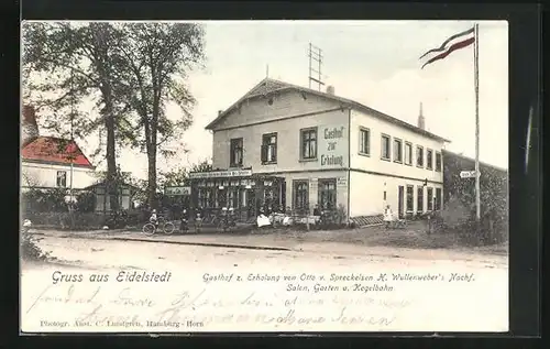 AK Eidelstedt, Gasthof z. Erholung von Otto v. Spreckelsen