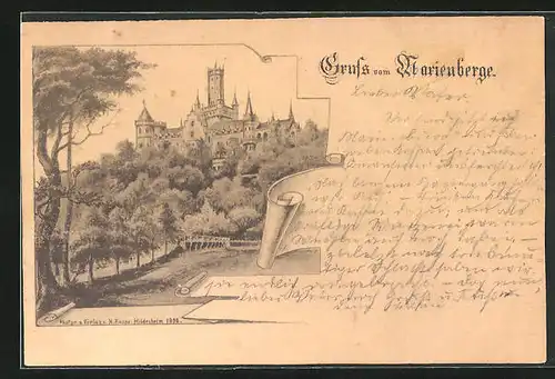 AK Marienburg, Partie am Schloss