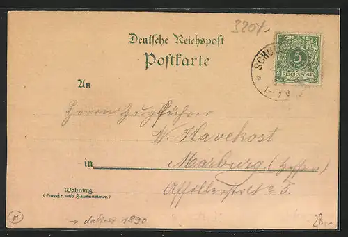 AK Marienburg, Partie am Schloss