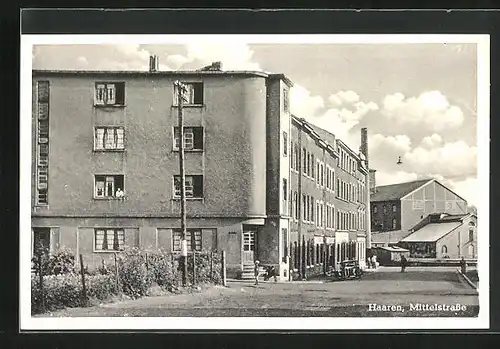 AK Haaren, Wohnblock an der Mittelstrasse