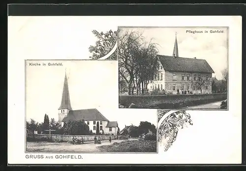 AK Gohfeld, Kirche, Pfleghaus