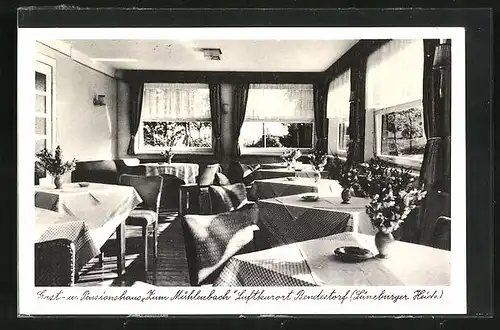 AK Bendestorf, Gasthaus u. Pension zum Mühlenbach