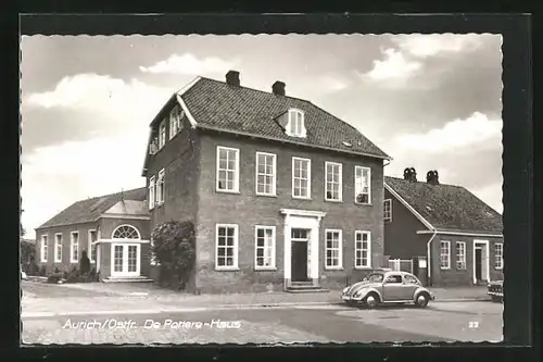 AK Aurich /Ostfr., De Pottere-Haus