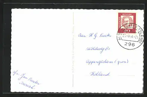 AK Aurich /Ostfr., De Pottere-Haus