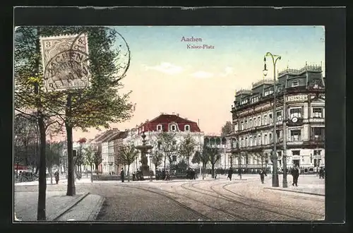 AK Aachen, Kaiser-Platz