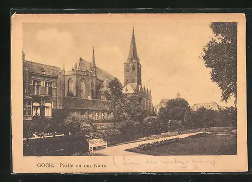 AK Goch, Partie an der Niers