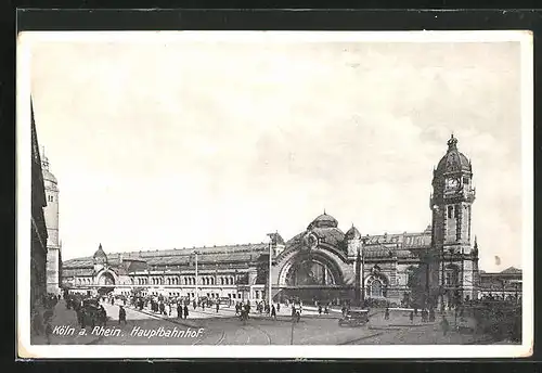 AK Köln, Hauptbahnhof