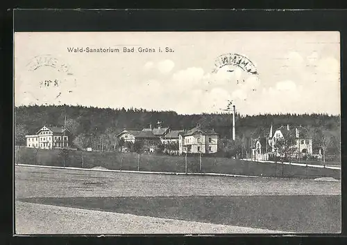 AK Bad Grüna i. Sa., Wald-Sanatorium